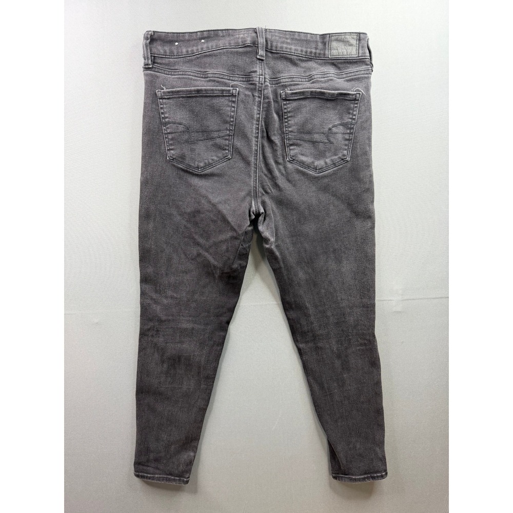 American Eagle Jeans Womens Black Ne(x)t Level Stretch Skinny 30x26